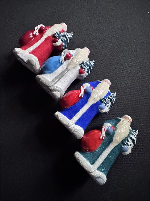 Дед Мороз с зайчиком в мешке 10139