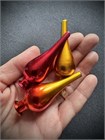 Верхушка стеклянная на елочку 30 см 10132 - фото 2528 Верхушка стеклянная на елочку 30 см 10132 - фото 2528